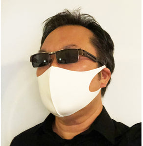 3D Hi-Tech Mask -White Adult Size (10 Pack)