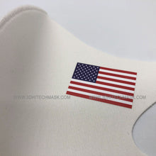 Load image into Gallery viewer, Special Edition (U.S.Flag) White Mask

