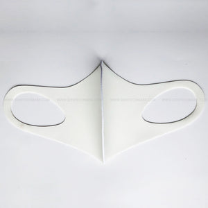 3D Hi-Tech Mask -White Adult Size (10 Pack)